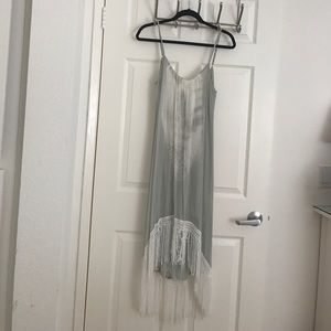 100% SILK TIE DYE DRESS. GYPSY05. SIZE SMALL